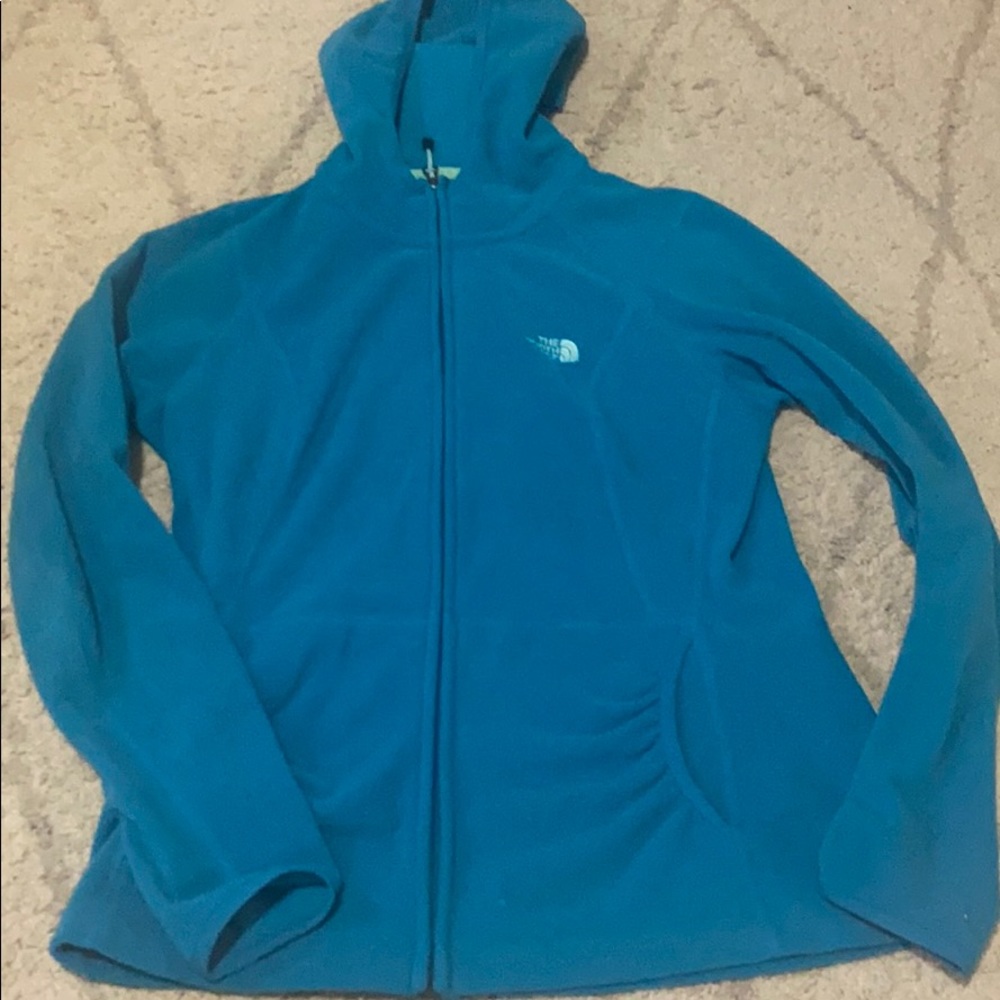 The North face zip up fleece
